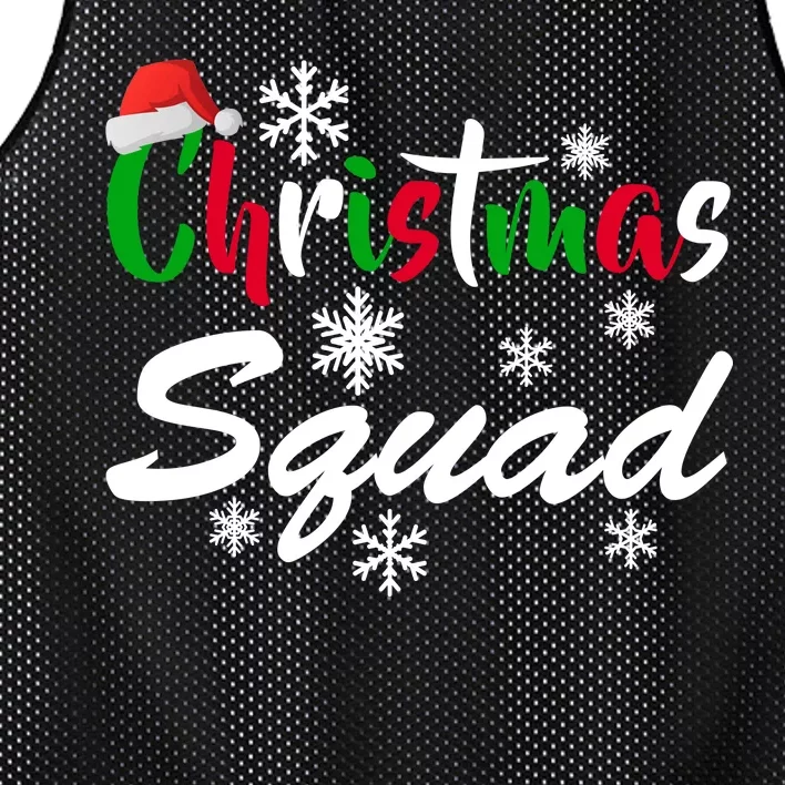 Christmas Squad Funny Mesh Reversible Basketball Jersey Tank