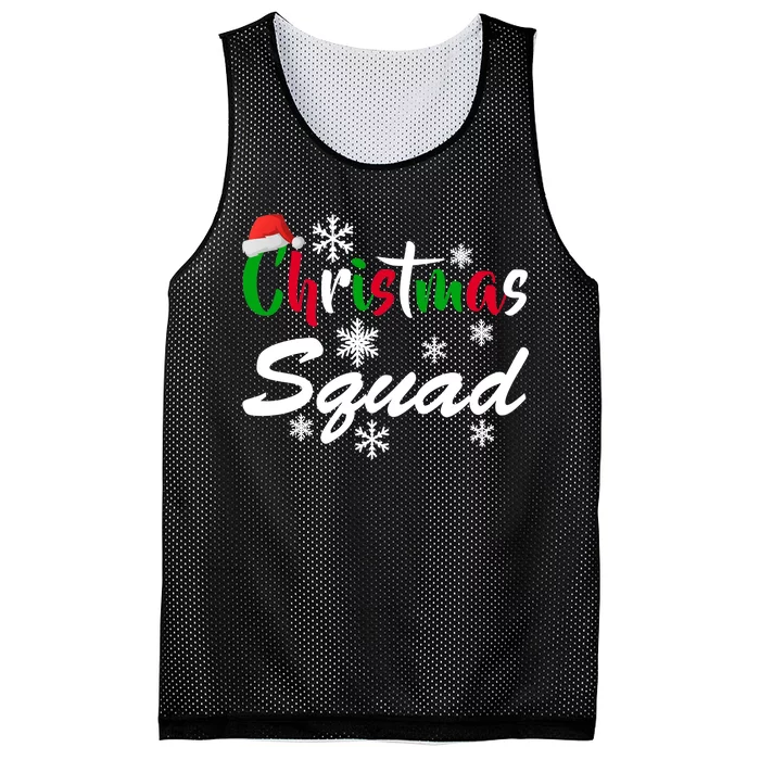 Christmas Squad Funny Mesh Reversible Basketball Jersey Tank