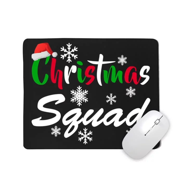 Christmas Squad Funny Mousepad