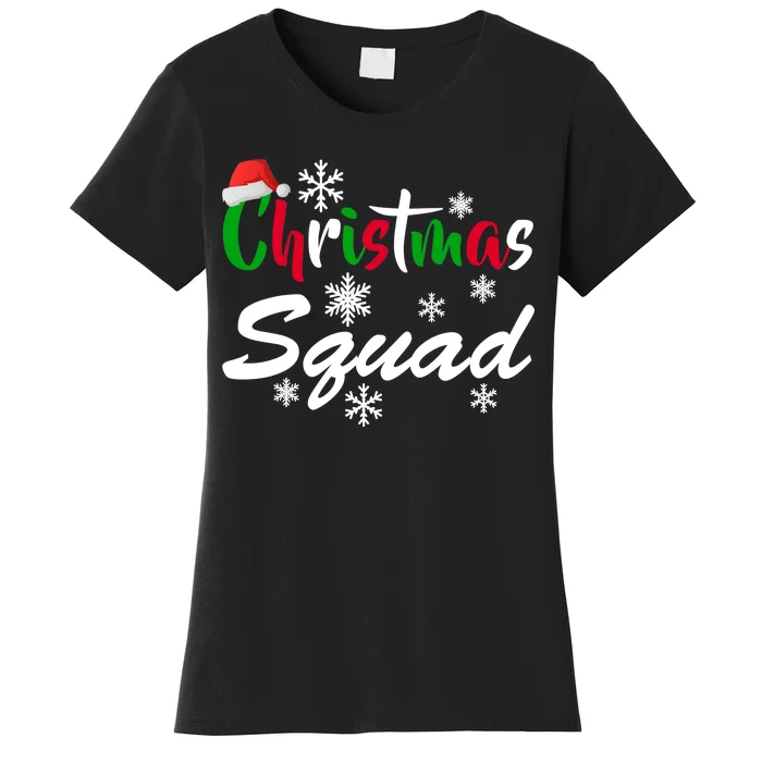 Christmas Squad Funny Women's T-Shirt