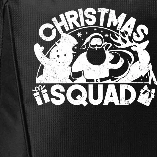 Christmas Squad Matching Family Christmas City Backpack