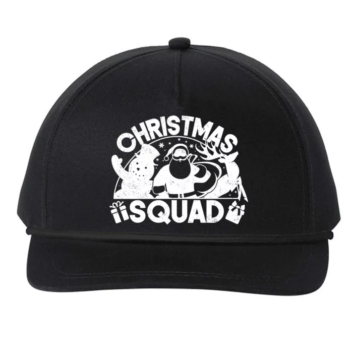 Christmas Squad Matching Family Christmas Snapback Five-Panel Rope Hat