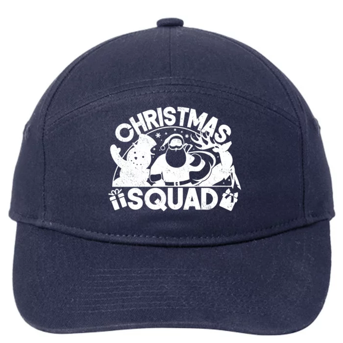 Christmas Squad Matching Family Christmas 7-Panel Snapback Hat