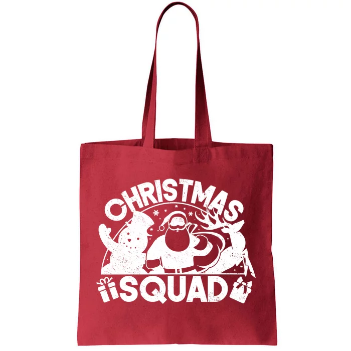 Christmas Squad Matching Family Christmas Tote Bag