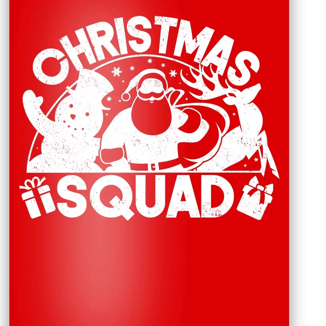 Christmas Squad Matching Family Christmas Poster