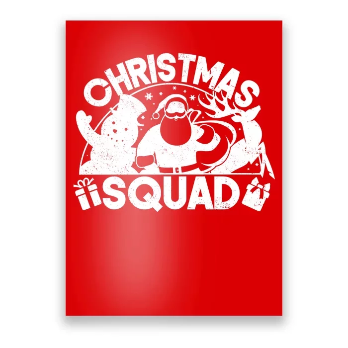 Christmas Squad Matching Family Christmas Poster