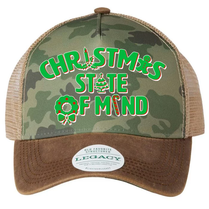 Christmas State of Mind Legacy Tie Dye Trucker Hat