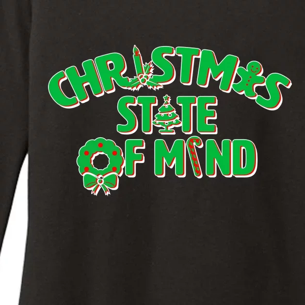 Christmas State of Mind Womens CVC Long Sleeve Shirt