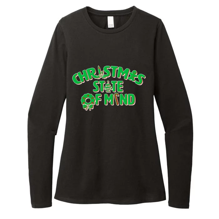 Christmas State of Mind Womens CVC Long Sleeve Shirt