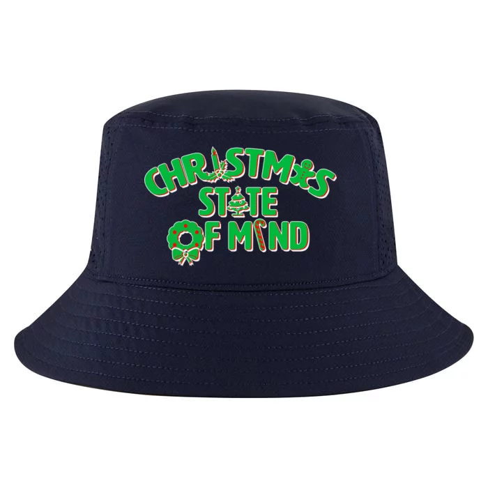 Christmas State of Mind Cool Comfort Performance Bucket Hat