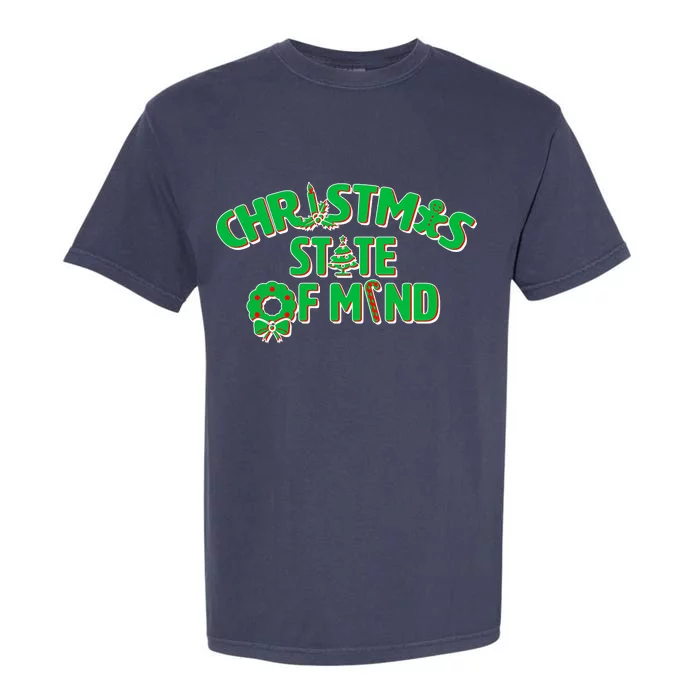 Christmas State of Mind Garment-Dyed Heavyweight T-Shirt