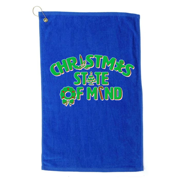 Christmas State of Mind Platinum Collection Golf Towel