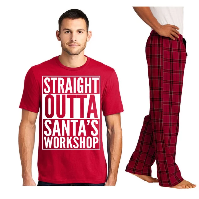 Christmas Straight Outta Santa's Workshop Pajama Set