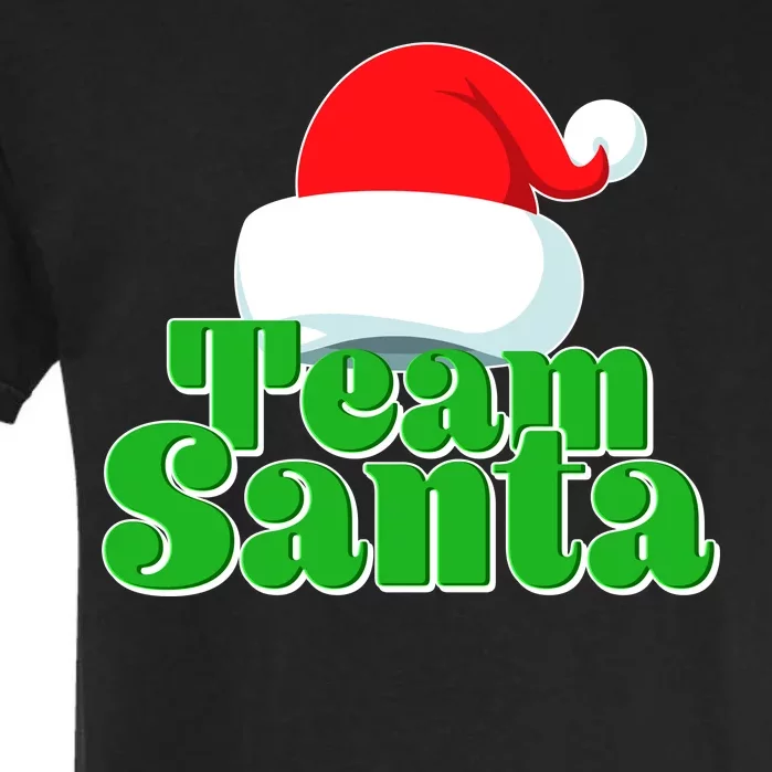 Christmas Team Santa Garment-Dyed Heavyweight T-Shirt