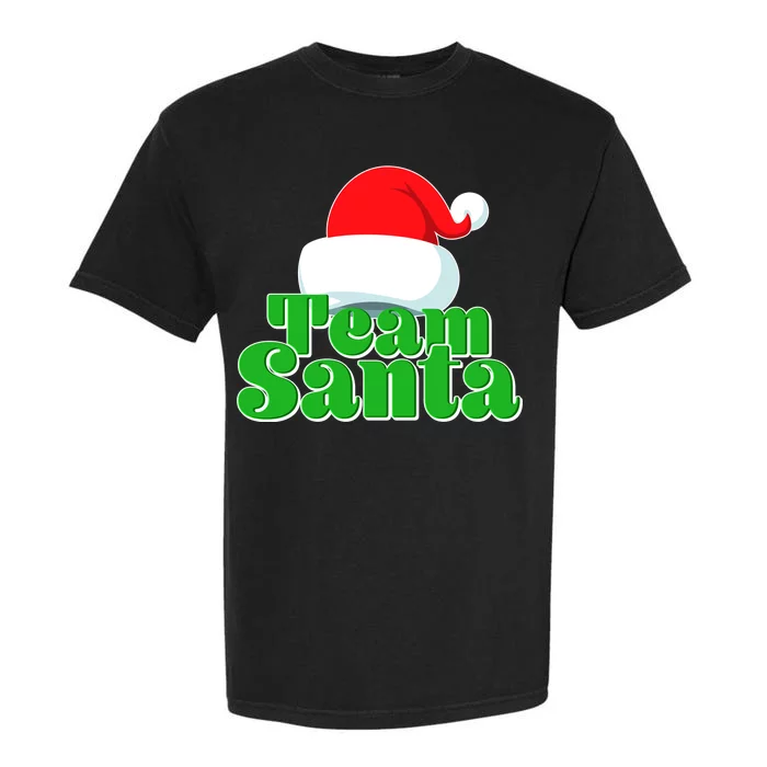 Christmas Team Santa Garment-Dyed Heavyweight T-Shirt