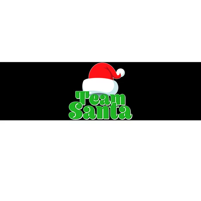 Christmas Team Santa Bumper Sticker