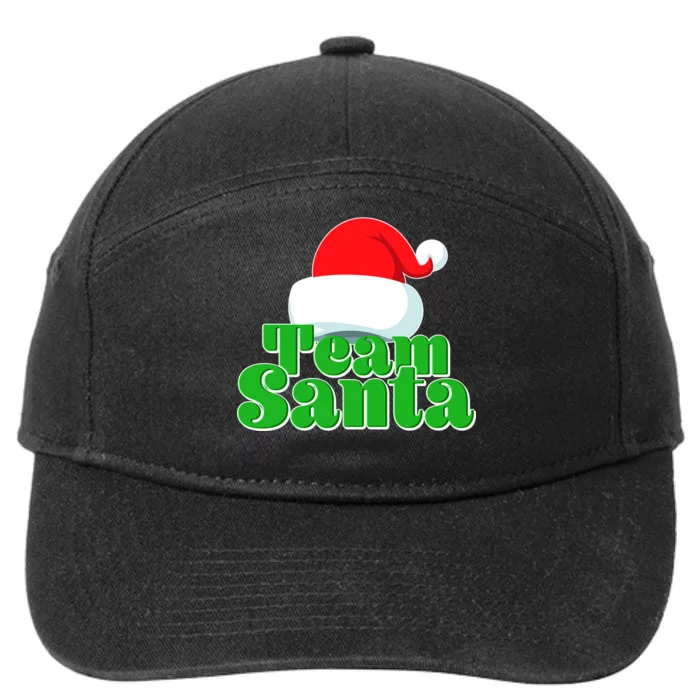 Christmas Team Santa 7-Panel Snapback Hat