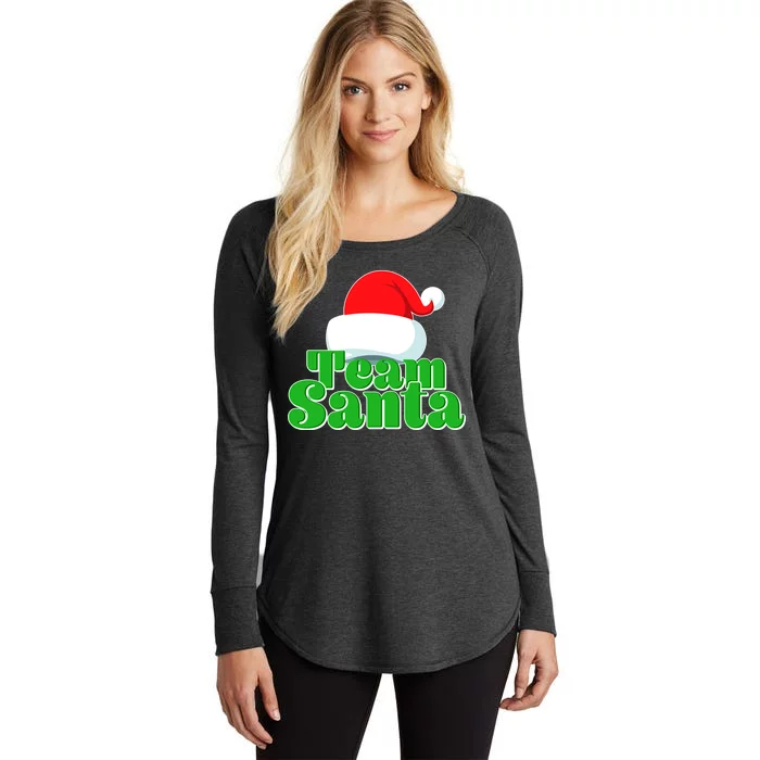 Christmas Team Santa Women's Perfect Tri Tunic Long Sleeve Shirt