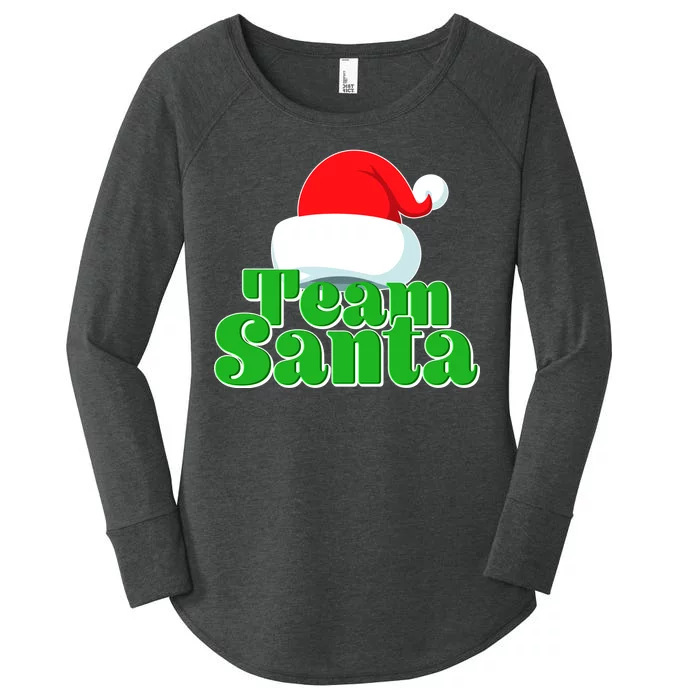 Christmas Team Santa Women's Perfect Tri Tunic Long Sleeve Shirt