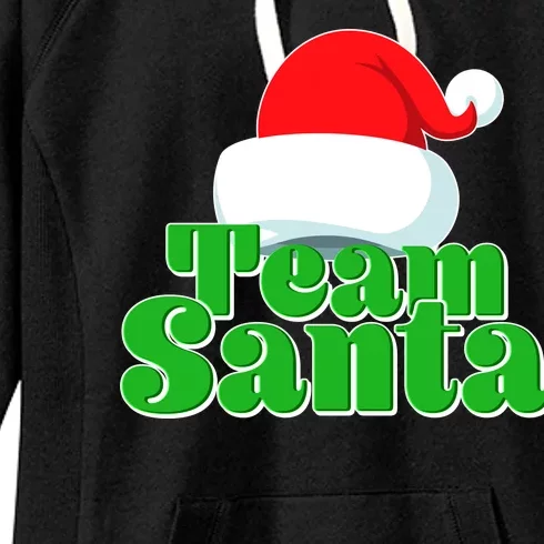 Christmas Team Santa Women's Fleece Hoodie