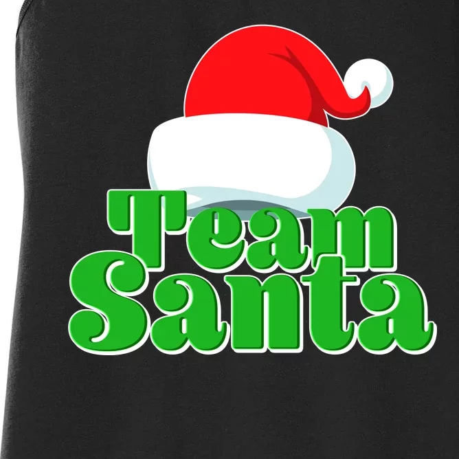 Christmas Team Santa Women's Racerback Tank