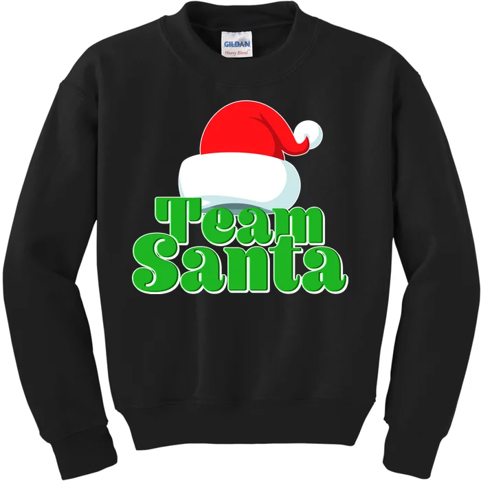 Christmas Team Santa Kids Sweatshirt