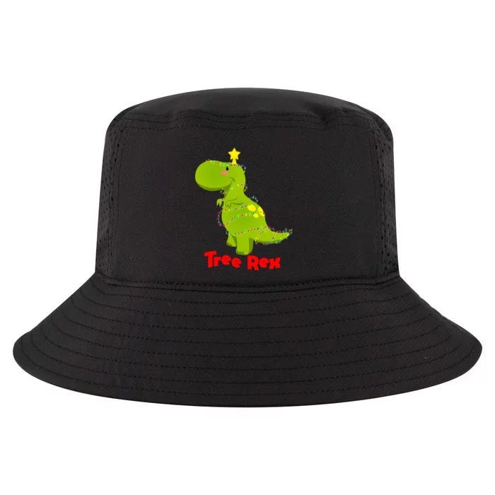 Christmas Tree Rex Cool Comfort Performance Bucket Hat