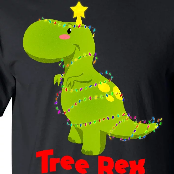 Christmas Tree Rex Tall T-Shirt