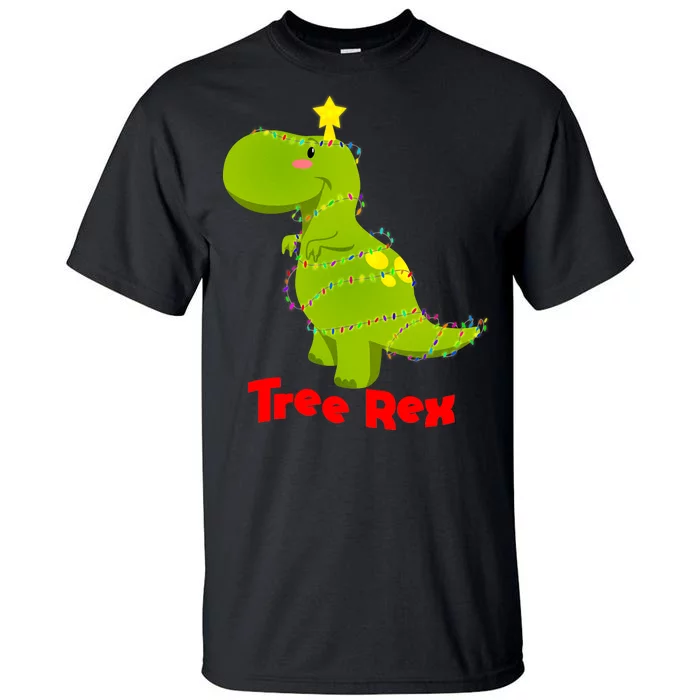 Christmas Tree Rex Tall T-Shirt