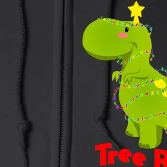 Christmas Tree Rex Full Zip Hoodie