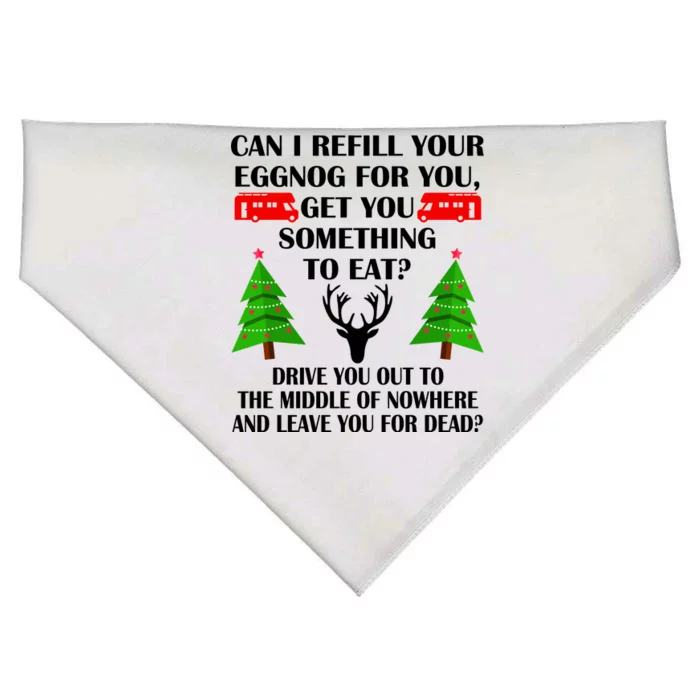 Christmas Vacation Quote Left For Dead USA-Made Doggie Bandana