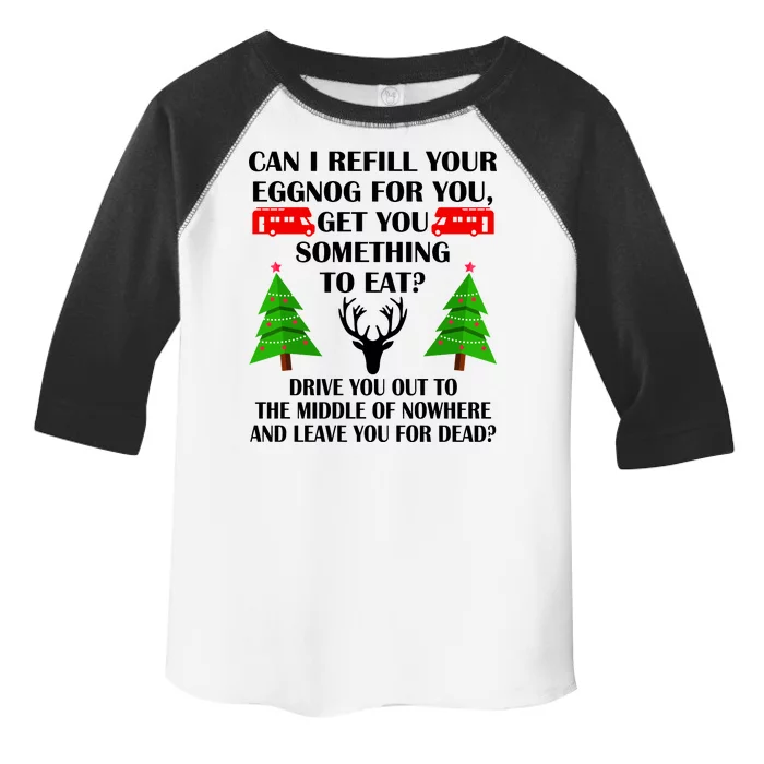 Christmas Vacation Quote Left For Dead Toddler Fine Jersey T-Shirt