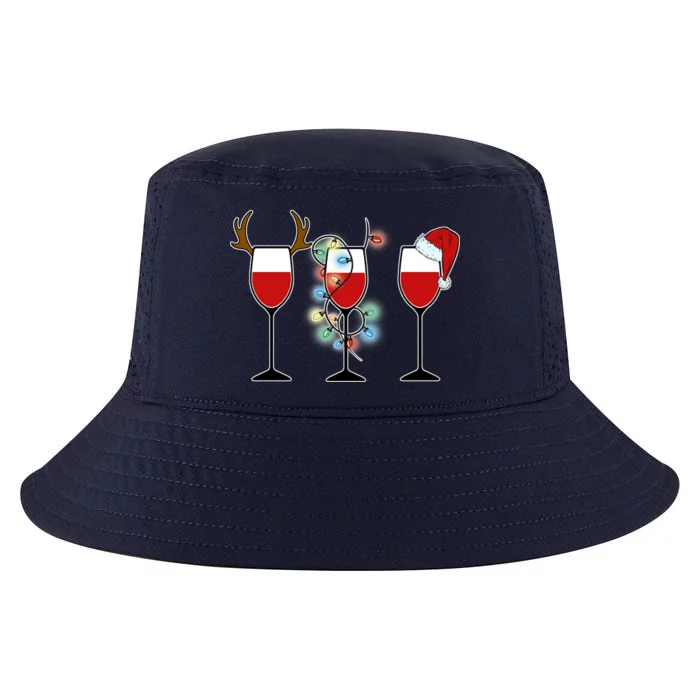 Christmas Wine Party Cool Comfort Performance Bucket Hat