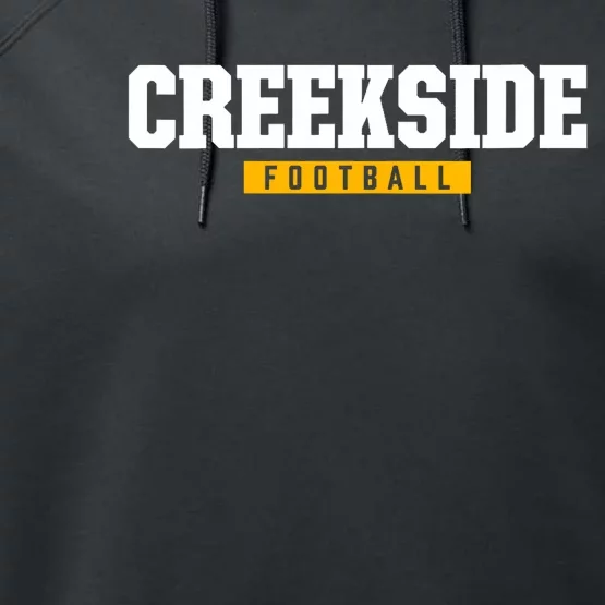 Creekside High School Football Hs Performance Fleece Hoodie