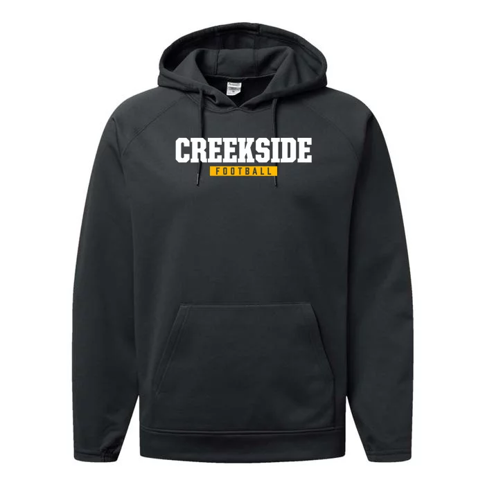 Creekside High School Football Hs Performance Fleece Hoodie