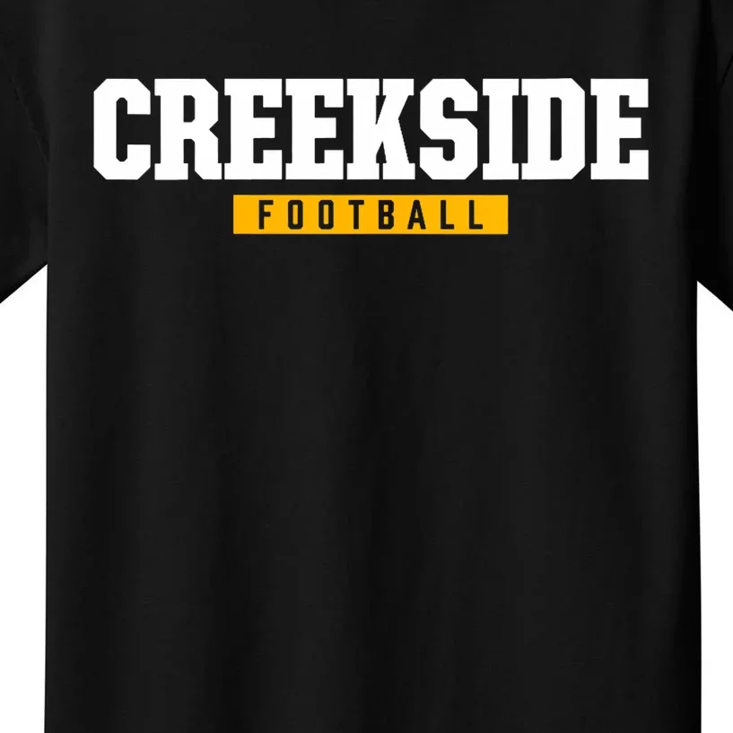 Creekside High School Football Hs Kids T-Shirt