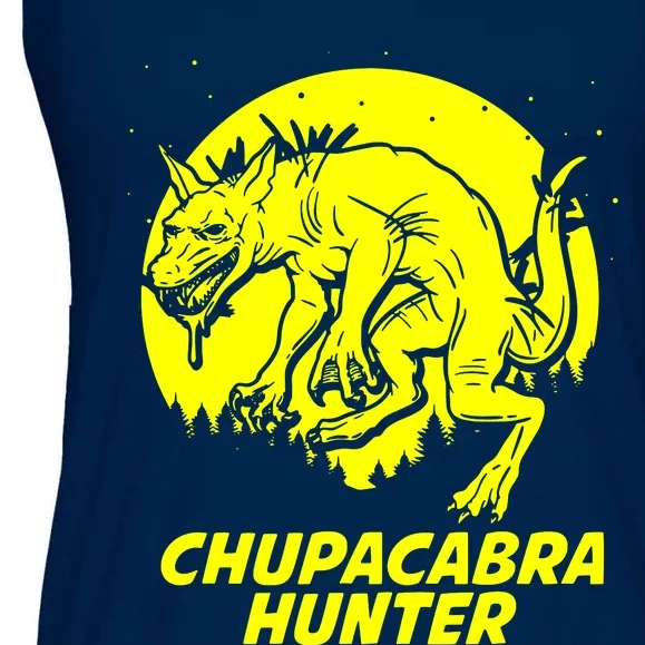 Chupacabra Hide & Seek Hunter Champion Cryptid Ladies Essential Flowy Tank