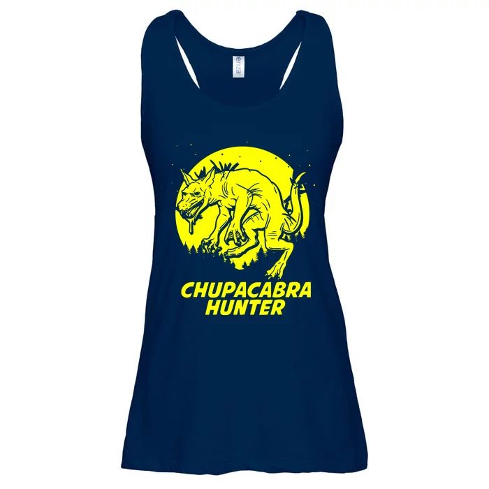 Chupacabra Hide & Seek Hunter Champion Cryptid Ladies Essential Flowy Tank