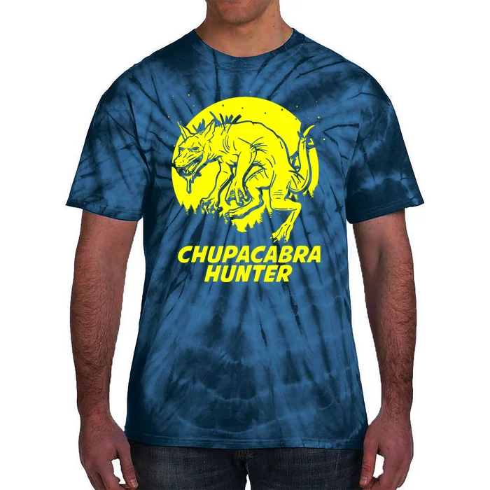 Chupacabra Hide & Seek Hunter Champion Cryptid Tie-Dye T-Shirt