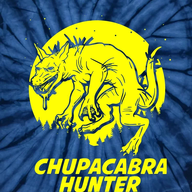 Chupacabra Hide & Seek Hunter Champion Cryptid Tie-Dye T-Shirt