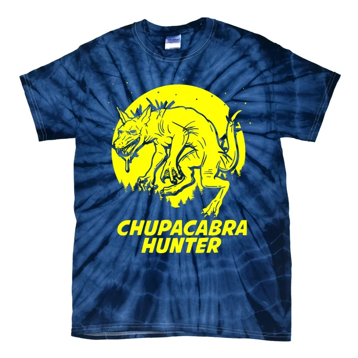 Chupacabra Hide & Seek Hunter Champion Cryptid Tie-Dye T-Shirt