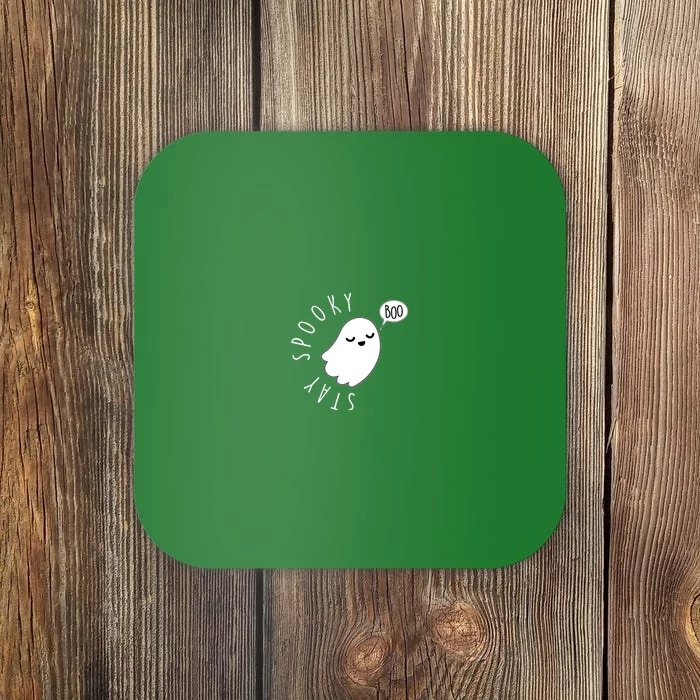 Cute Halloween Stay Spooky Ghost Coaster