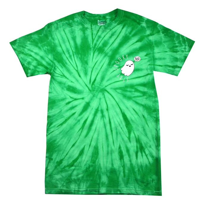 Cute Halloween Stay Spooky Ghost Tie-Dye T-Shirt