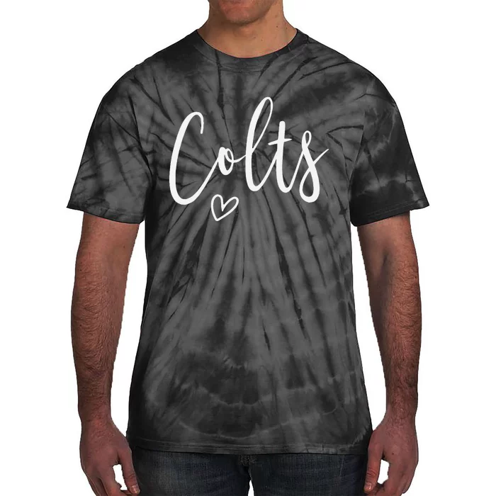 Colts High School Colts Sports Team Colts Tie-Dye T-Shirt