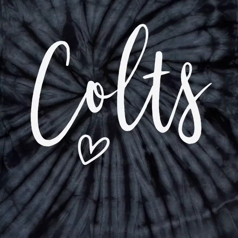 Colts High School Colts Sports Team Colts Tie-Dye T-Shirt