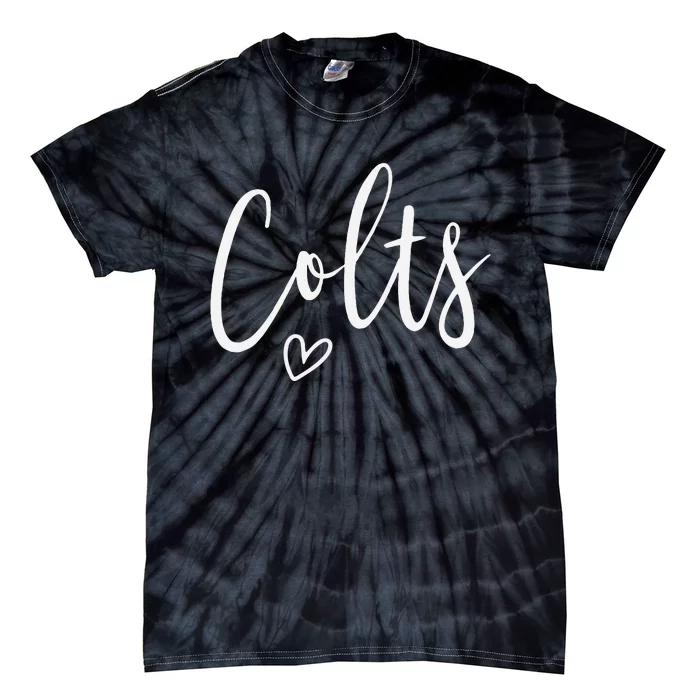 Colts High School Colts Sports Team Colts Tie-Dye T-Shirt