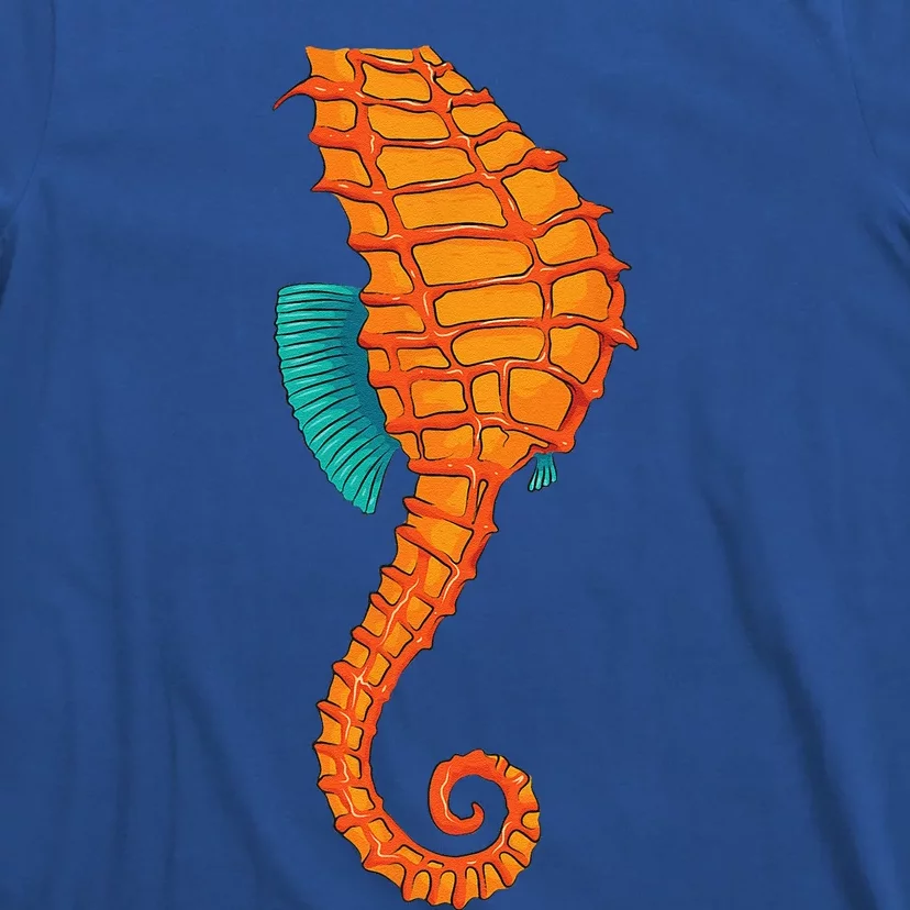 Cool Headless Seahorse Halloween Costume Funny Lazy Gift T-Shirt