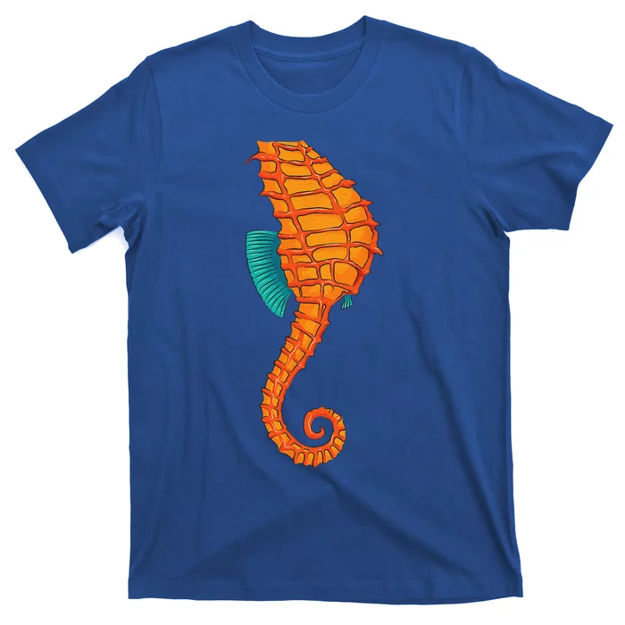 Cool Headless Seahorse Halloween Costume Funny Lazy Gift T-Shirt