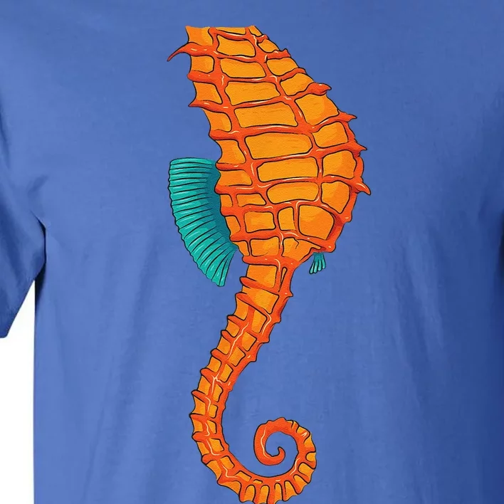 Cool Headless Seahorse Halloween Costume Funny Lazy Gift Tall T-Shirt