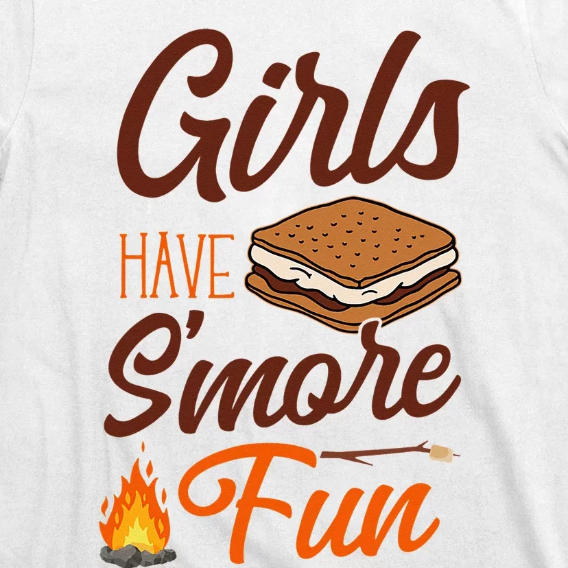 Camping Have S'More Fun Campfire Marshmallow T-Shirt